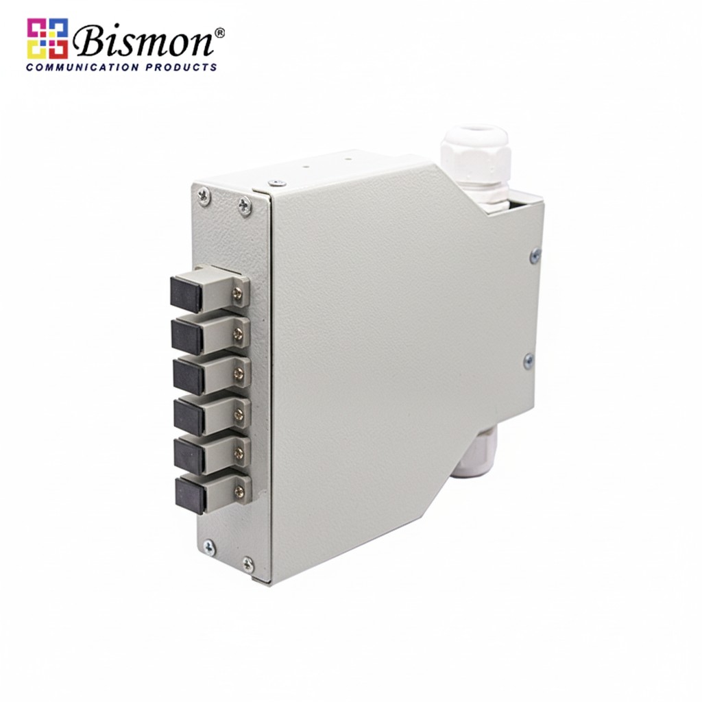DIN-Rail-6-Core-SC-Duplex-Wall-Box-fiber-optic-SC-Adapter-Multi-mode-OM2